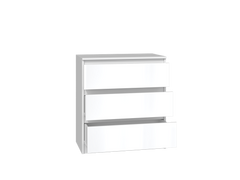 2-Komoda Malwa M3 BIAŁY POŁYSK-2