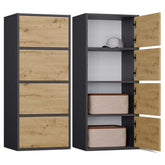 1-Komoda ALMA ANTRACYT DĄB ARTISAN-1