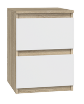 1-Szafka nocna Malwa M2 BIAŁY SONOMA-1