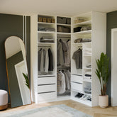 OPENO 100 WHITE ADDITIONAL SHELF Modular 100 cm for Bedroom