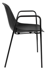 RESOL ARM chair black - polypropylene, metal