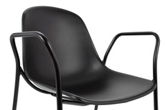 RESOL ARM chair black - polypropylene, metal