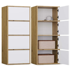 1-Komoda ALMA Front BIEL Korpus DĄB ARTISAN-1