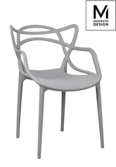 MODESTO HILO chair gray - polypropylene