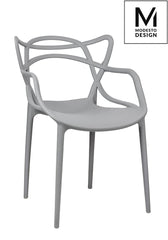 MODESTO HILO chair gray - polypropylene