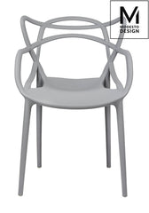 MODESTO HILO chair gray - polypropylene