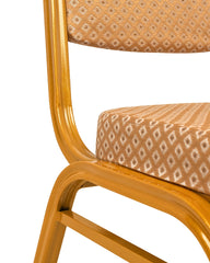 HERA banquet / conference chair beige / gold