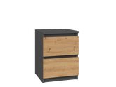 1-Szafka nocna Malwa M2 ANTRACYT ARTISAN-1