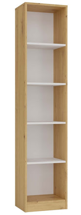 1-Regał Onyx R40 DĄB ARTISAN BIEL-1