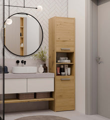 2-Słupek łazienkowy Sara S40 DĄB ARTISAN-2