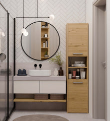 4-Słupek łazienkowy Sara S40 DĄB ARTISAN-4