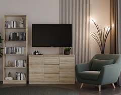 2-Komoda Malwa 2D3S DĄB SONOMA-2