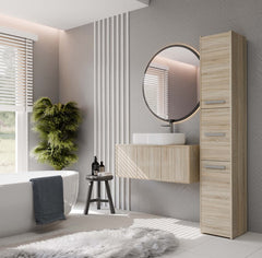 2-Słupek łazienkowy Sara S33 DĄB SONOMA-2