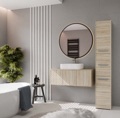 4-Słupek łazienkowy Sara S33 DĄB SONOMA-4