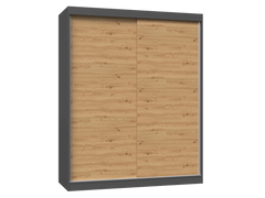 Iga Wardrobe 160/B ANTHRACITE ARTISAN