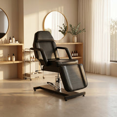 -1-Alora Black Hydraulic Beauty Chair | Habys-1