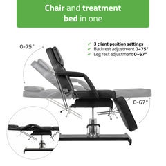 -3-Alora Black Hydraulic Beauty Chair | Habys-3