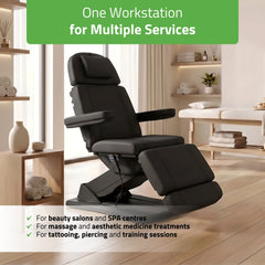 -1-Electric Beauty Chair Tavia Black-1