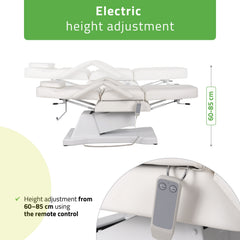 -3-Electric beauty chair Laris Touch Core k301 white-3