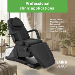 -1-Electric beauty chair Laris Touch Core k315 black-1