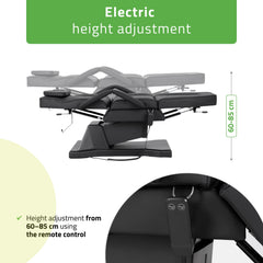 -3-Electric beauty chair Laris Touch Core k315 black-3
