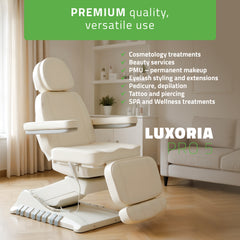 -1-Electric beauty chair Luxoria PRO 5 k701 snow white-1