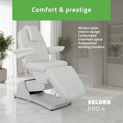 -1-Electric beauty chair Velora PRO 4 Touch Core k329 grey-1