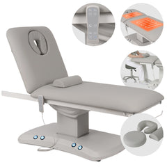 --Electric treatment table Estella ERGO 2, Grey – 2 Motors-