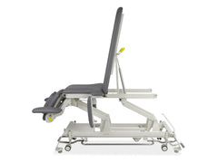 -1-Evero X7 ERGO therapy table, electric height adjustment with foot control bar, ERGO cushion, Touch Core k322 gray-1