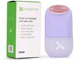 --Face ice massager with stone, HABYS, violet M-