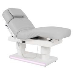 --Luxury beauty bed Eterna Grey with 4 motors, Gentle Flex k922 Grey-