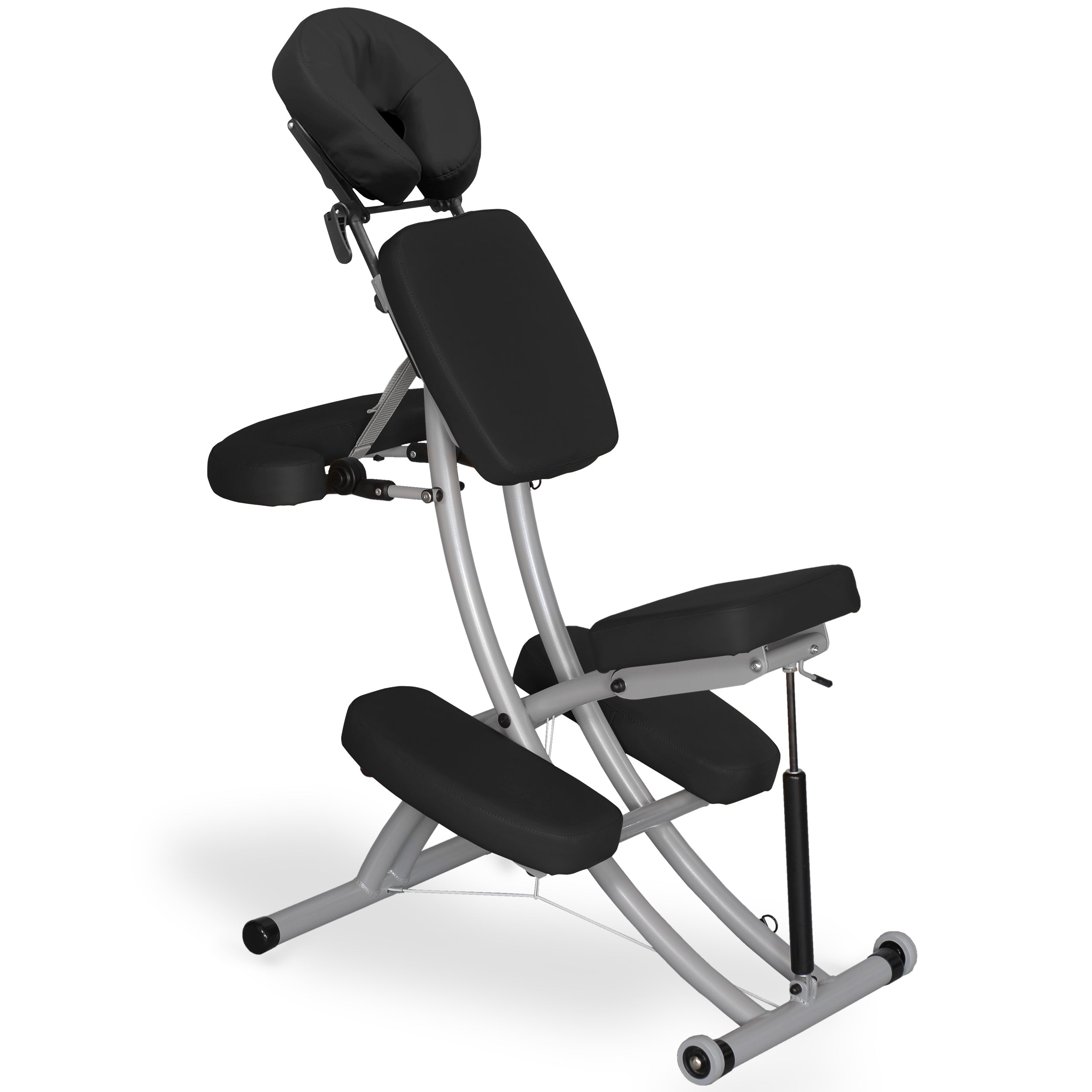 --Massage Chair Prestige-Reh Pneumatic Lift K015 Black-