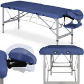 --Massage Table Aero Alu 70 Vinyl Flex K012 Navy Blue-