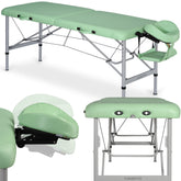 --Massage Table Aero Alu 70 Vinyl Flex K022 Green-
