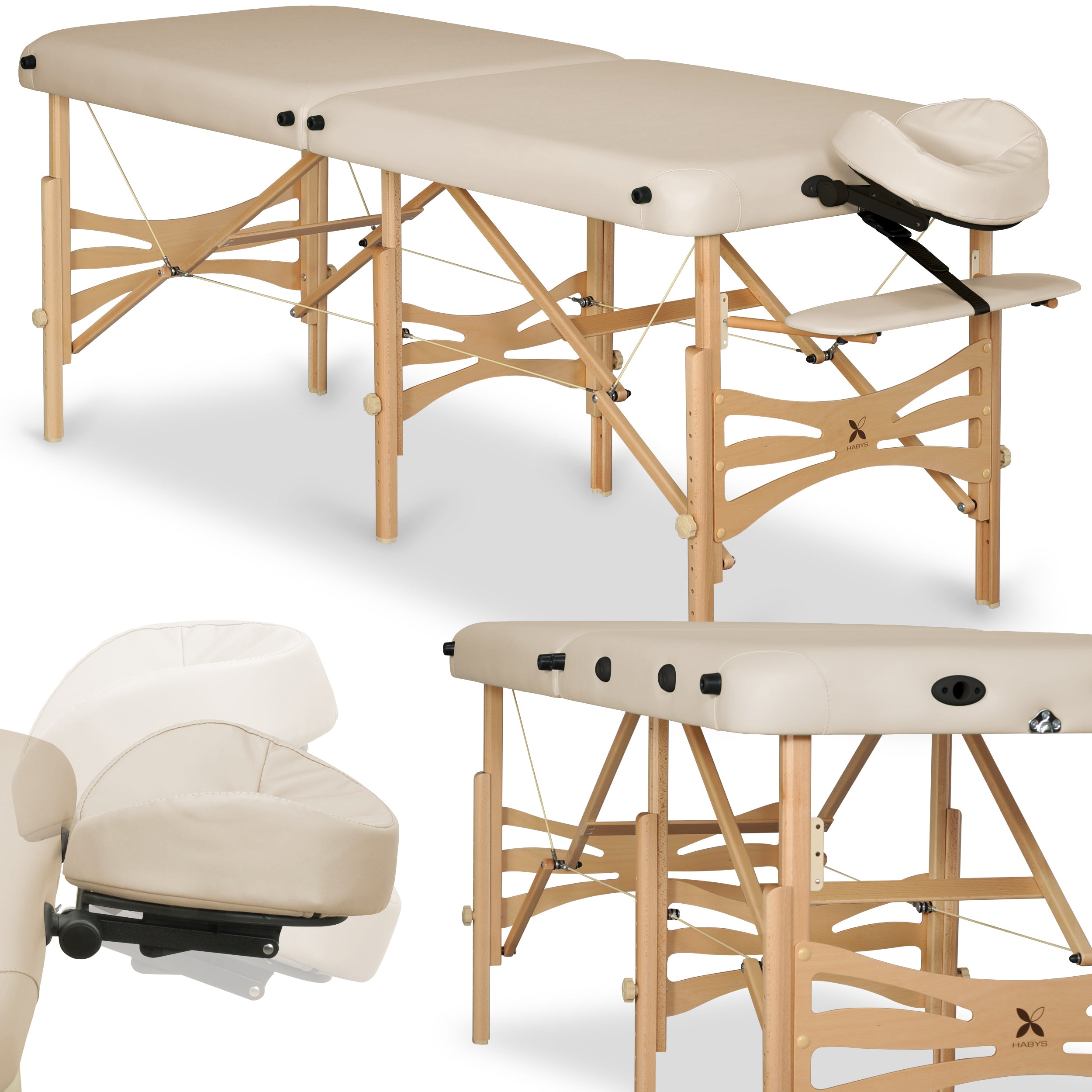 --Massage Table Alba 70 Vinyl Flex K033 Beige-
