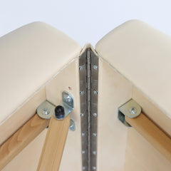 -2-Massage Table Integral Light Wood 102 Comfort Face Hole Vinyl Flex K033 Beige-2