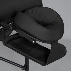 -2-Massage Table Smart Alu 70 Vinyl Flex K015 Black-2