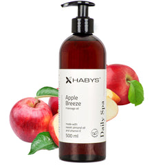 --Massage oil Daily Spa Apple Breeze, HABYS 500 ml-