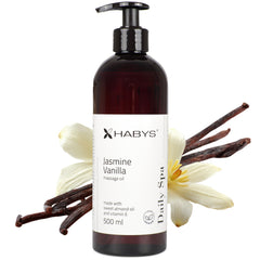 --Massage oil Daily Spa Jasmine Vanilla HABYS 500 ml-