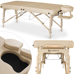 --Massage table Olivia Soft Touch K607 Moco Beige-