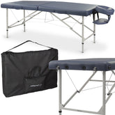 --Massage table Verona Matt Touch K102 Agate Blue-