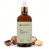 --Nature Silky Macadamia HABYS Massage Oil 100 ml with Pipette-