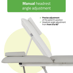 -3-Optima therapy table, electric height adjustment with hand remote – Satin Comfort k729 grey-3