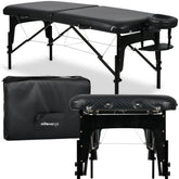 --Portable cosmetic and massage bed Estetic Black Comfy Base K515 Black-