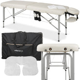 --Portable massage table Vera 60 Comfy Base K501 White-