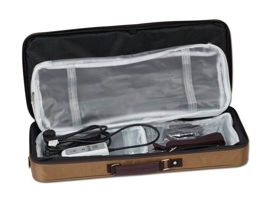 --Portable stone and bamboo sticks heater-