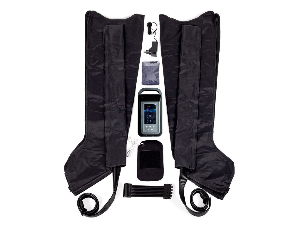 --Pro-8 device for lymphatic drainage and pressotherapy, 8-chamber, with heating-