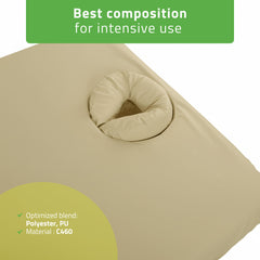 -2-Protective Table Cover C460 (Oil-resistant) 102x203 cm Integral Struktural beige-2