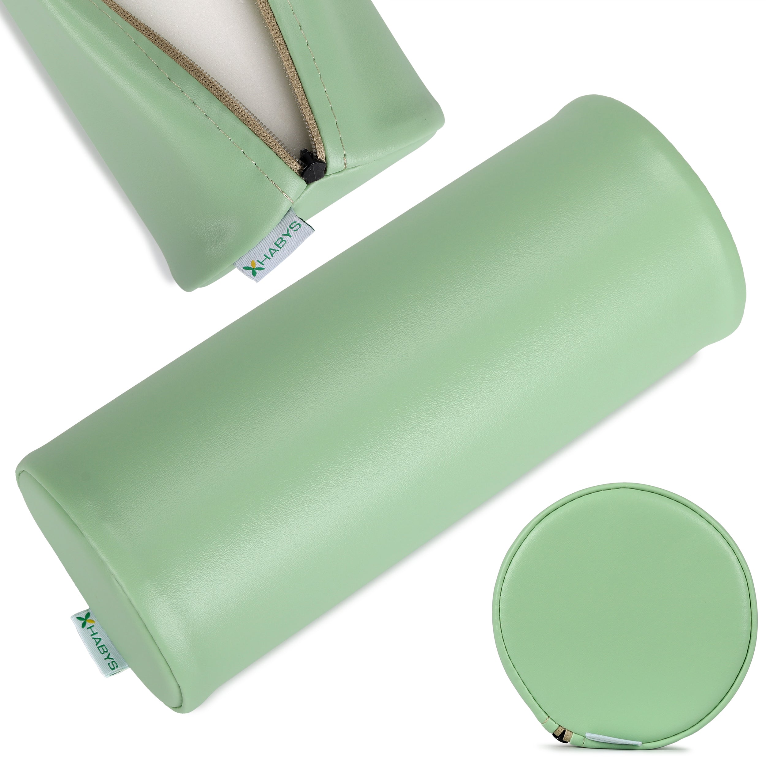 --Round Bolster 12x30 K022 Green-
