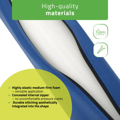 -2-Round Bolster 12x60 - K512 blue-2